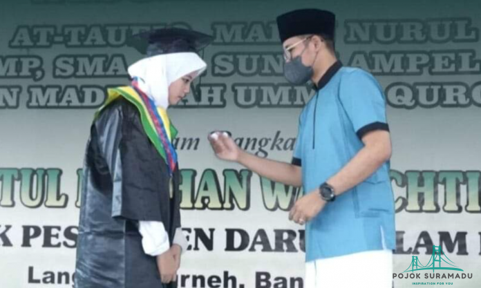 Bupati Hadiri Haflatul Imtihan PP Darussalam Langkap Burneh