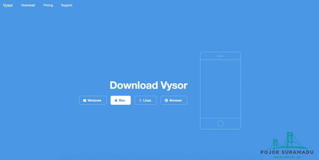 Instal Aplikasi Vysor di Laptop dan HP