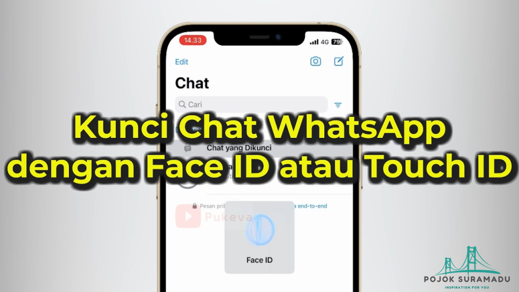 Cara Mengunci Whatsapp Menggunakan Touch ID atau Face ID