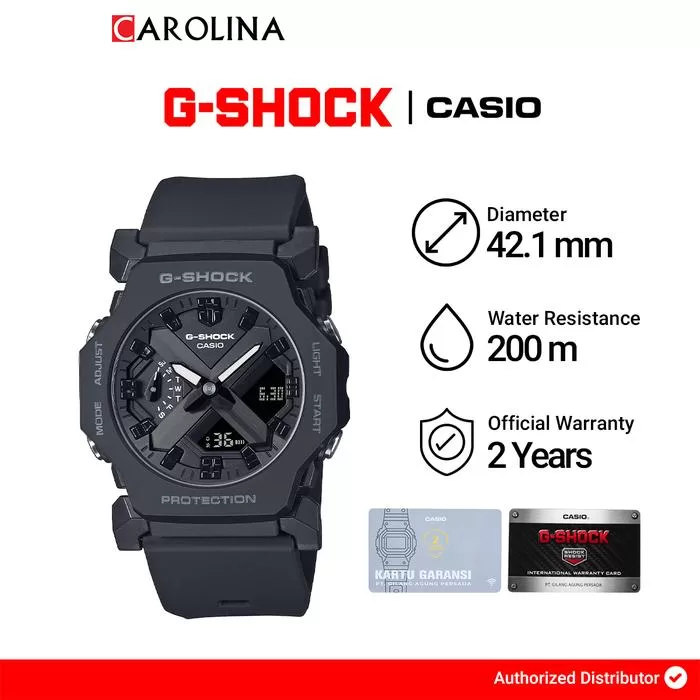 Casio G-Shock Analog-Digital Black Resin