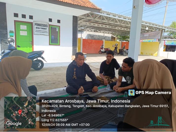 Survey Lokasi KKN Tematik UTM di Dsn. Krampo, Ds.Tengket Arosbaya 