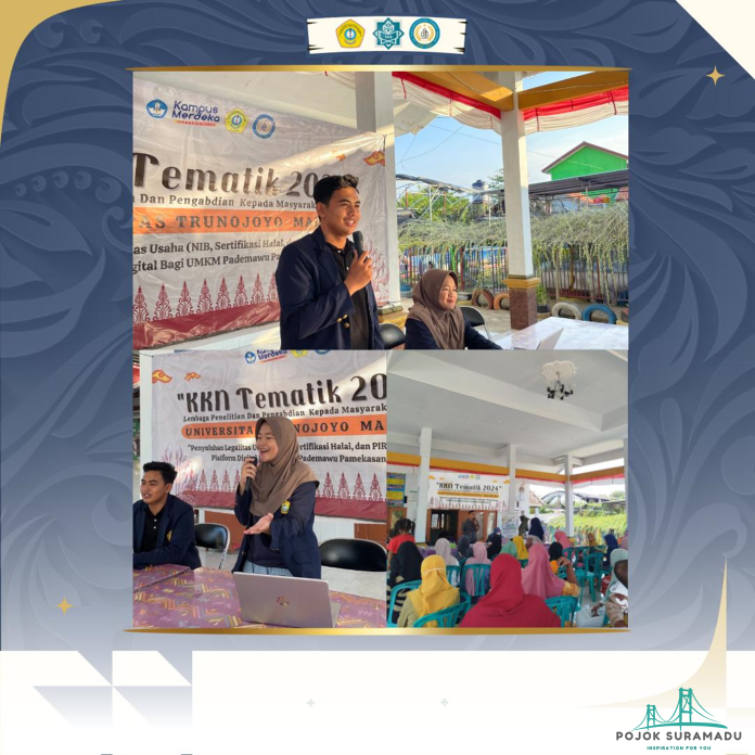 Penyuluhan Legalitas NIB, Sertifikasi Halal dan PIRT Melalui Platform Digital Bagi UMKM Desa Pademawu Timur