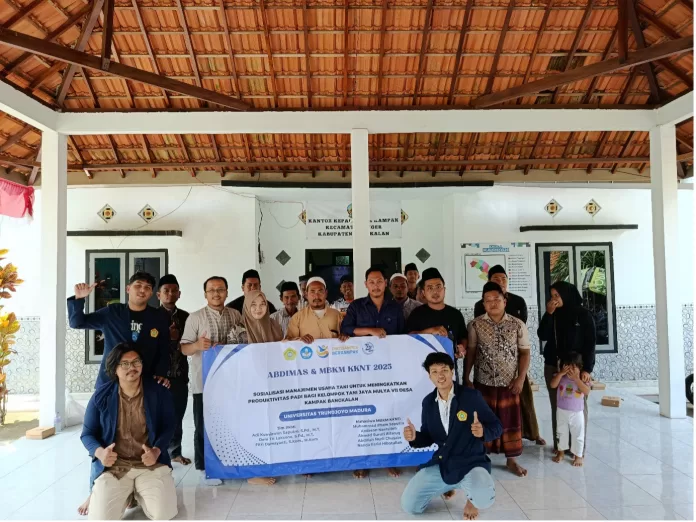 Petani Kampak Belajar Manajemen Usaha Tani dari UTM, Produktivitas Padi Diharapkan Meningkat