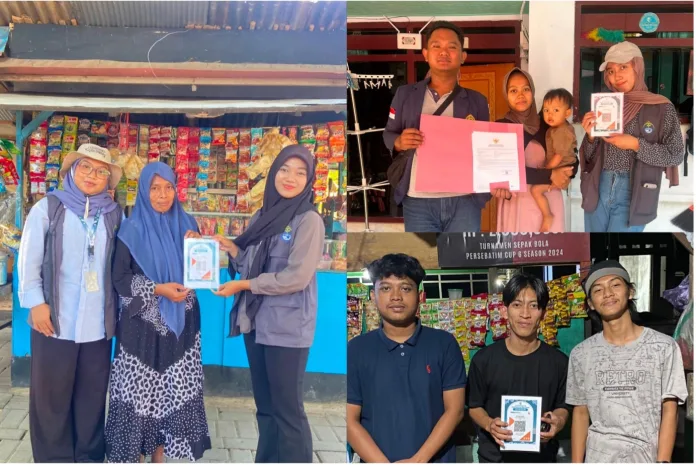 Kelompok 02 KKN Desa Batah Timur Berhasil Dampingi 7 Pelaku Usaha dalam Pembuatan QRIS