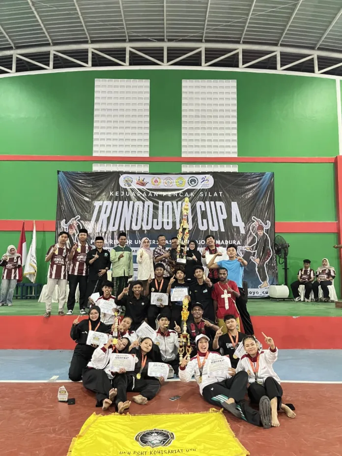 Prestasi Gemilang! UKM PSHT Universitas Trunojoyo Madura Sabet Piala Rektor Trunojoyo Cup IV